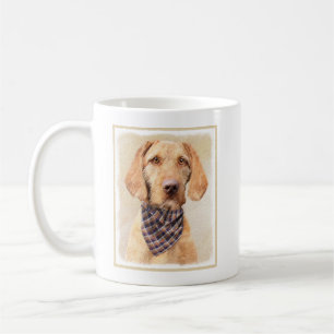 Drahthaar Vizsla Painting - Niedliche Hundekunst Kaffeetasse