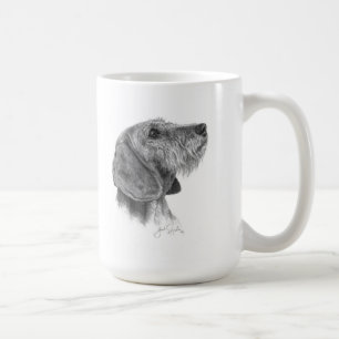Drahthaarterrier-Dackel-Tasse Kaffeetasse
