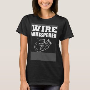 Drahtspisperer-Programmierer und Coder T-Shirt