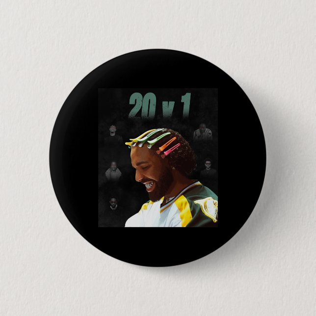 Drake 20 V 1 Aufkleber Button (Vorderseite)