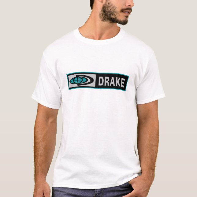 DRAKE Amateur Ham Radio Logo T-Shirt (Vorderseite)