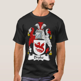 Drake Coat of Arms Familienwappen T-Shirt
