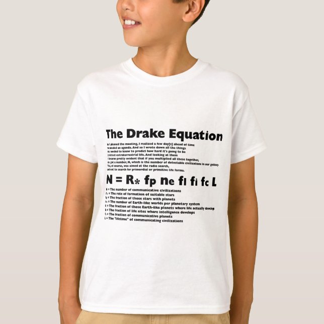 Drake_Equation T-Shirt (Vorderseite)