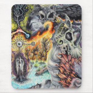 DRAKE: Liebe & Leidenschaft - Fantasy Artwork Mousepad