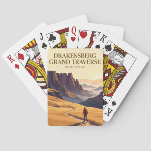 Drakensberg Grand Traverse Südafrika Spielkarten