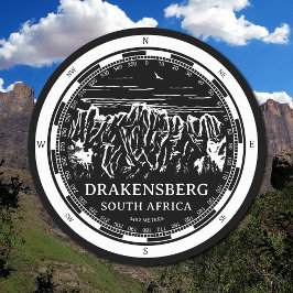 Drakensberg - Südafrika Runder Pappuntersetzer