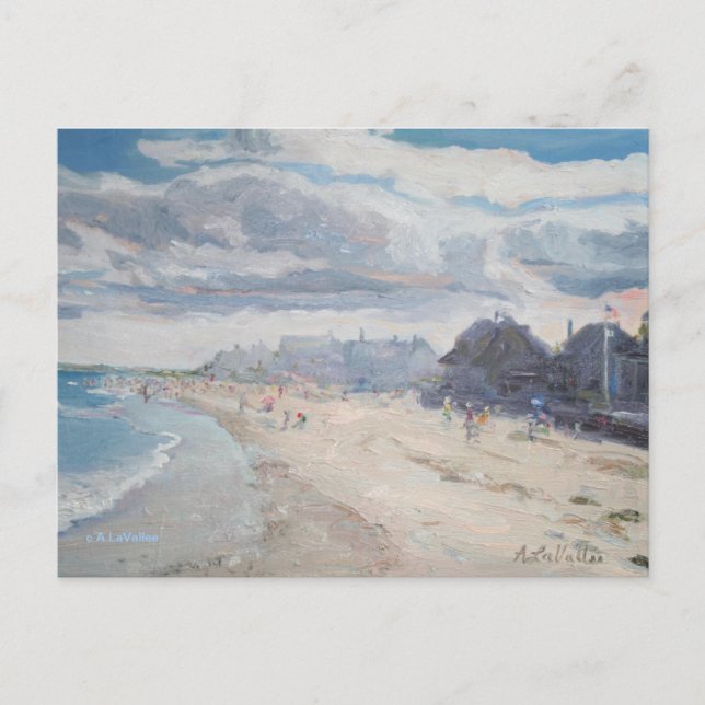 Drake's Island Beach, Wells, Maine Postkarte (Vorderseite)