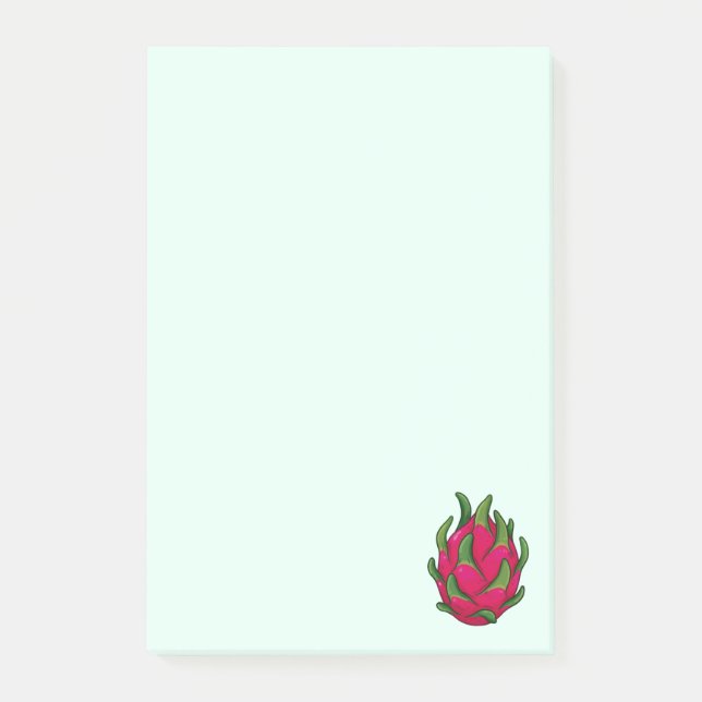 Drakonfrucht - Fruchtsammlung -  Post-it Klebezettel (Vorderseite)