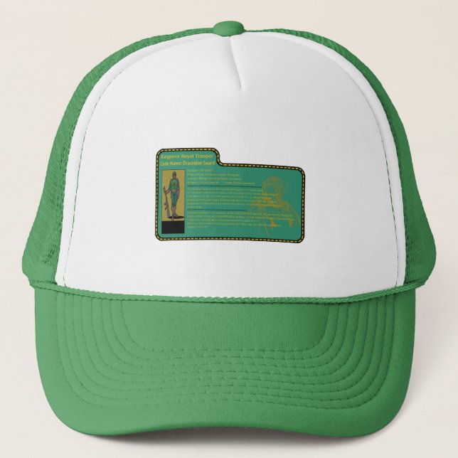 Drakonischer Schutz-Hut 1 Truckerkappe (Vorderseite)