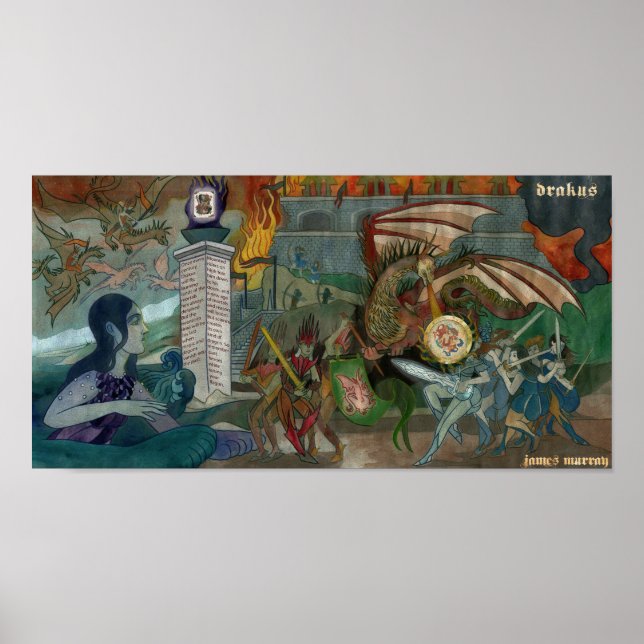 Drakus Battle Poster (Vorne)