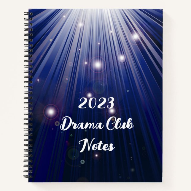Drama Club Carnet de théâtre (Devant)