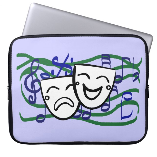 Drama: das Musical Laptopschutzhülle (Vorderseite)