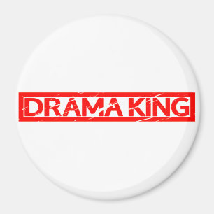 Drama King Briefmarke Magnet