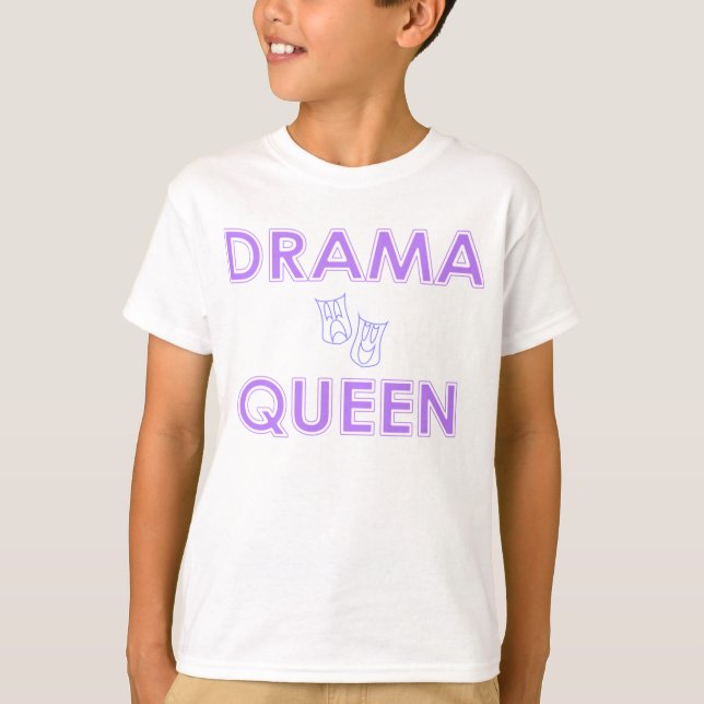 Drama-Königin T-Shirt (Vorderseite)