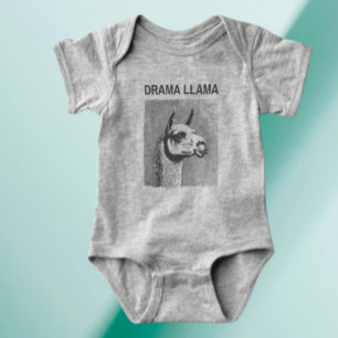 Drama Lama Lustiger Baby-Bodyanzug Baby Strampler