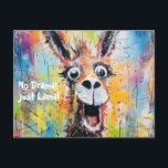 Drama Lama Personalisierbar | Funky Hipster Postkarte<br><div class="desc">Lama Cartoon bunt Niedlich | Funky colour Postkarte Entdecken Sie unsere einzigartige 'Drama Llama' Postkarte, perfekt für jeden Anlass! Mit einem generativ erstellten Design, das die Lebendigkeit und Quirkiness des Drama Llamas einfängt, ist diese Karte ein echter Hingucker. Ob als Einladung, Dankeskarte oder einfach so – diese Karte bringt garantiert...</div>