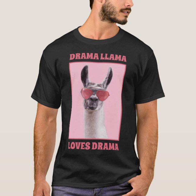 Drama Llama  Fantastic Animals Classic T-Shirt (Devant)