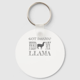 Drama Llama Got Drama Fütterte Mein Llama Schlüsselanhänger