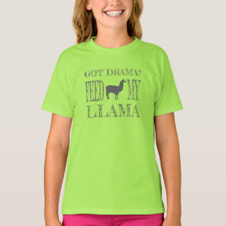 Drama Llama Got Drama Fütterte Mein Llama T-Shirt
