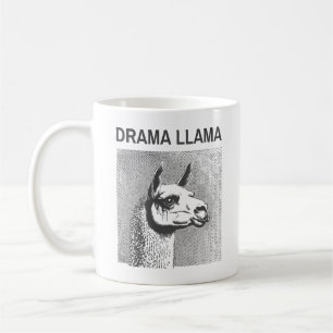 Drama Llama Lustiger Klassiker Tasse