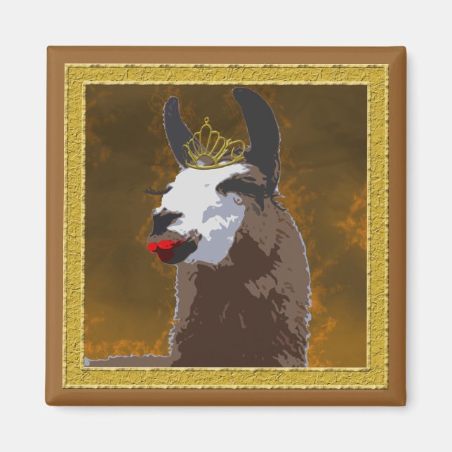 Drama Llama Magnet (Vorne)