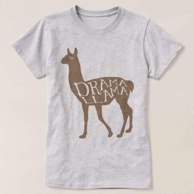 Drama Llama T - Shirt (Design vorne)