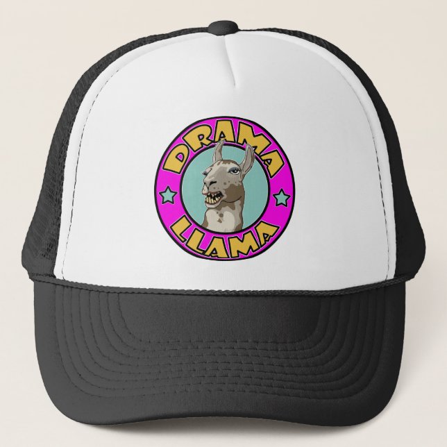 Drama Llama, Truckerkappe (Vorderseite)