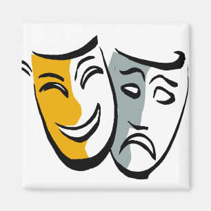 Drama maskiert Merchandise Magnet