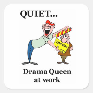 Drama Queen Aufkleber