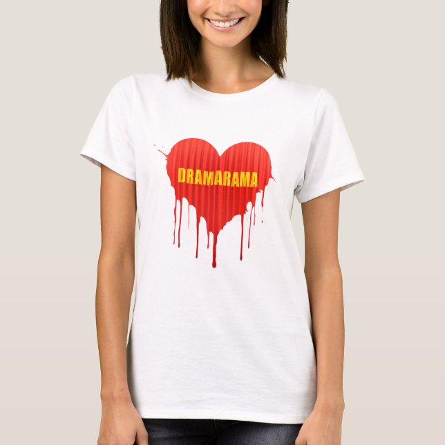 Drama Queen Dramarama bleeding heart women's T-Shirt (Vorderseite)