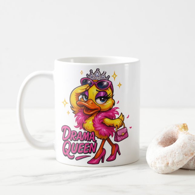 Drama Queen Kaffeetasse (Mit Donut)