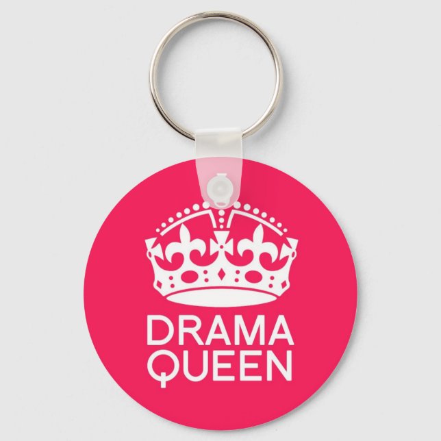 Drama Queen Schlüsselanhänger (Vorderseite)