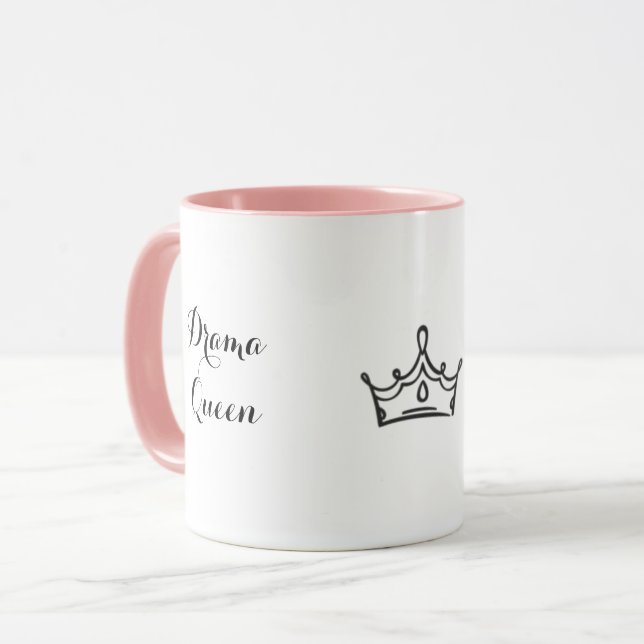 Drama Queen Tasse (Vorderseite Links)