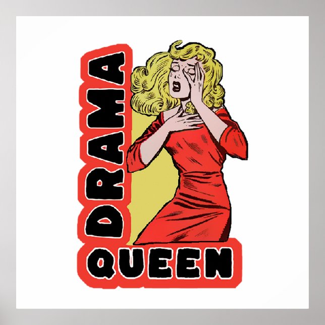 Drama Queen, weil alles mich zu sehr begeistert Poster (Vorne)