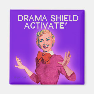 Drama-Schild aktivieren. Bluntcards. Bluntcard. Magnet