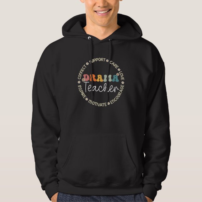 Drama Teacher Appreciation Week Back to School  1 Hoodie (Vorderseite)