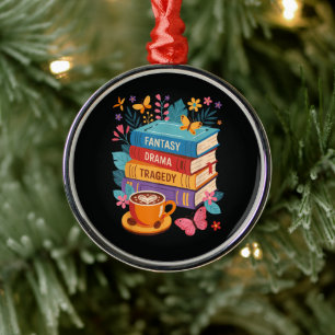 Drama Tragödie Bücher Subtil Anti-Trump Ornament Aus Metall