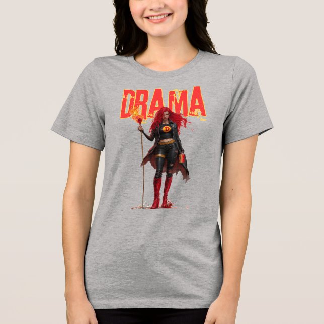 Drama Tri-Blend Shirt (Vorderseite)