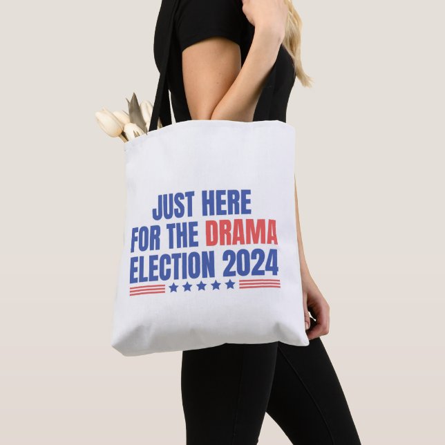 Drama-Wahl 2024 - politische Dramatik Tasche (Von Nahem)