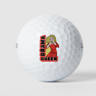 Dramakönigin, weil mich alles zu sehr aufregt golfball