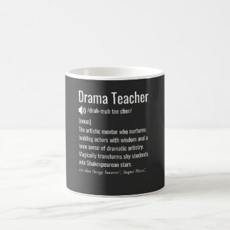 Dramalehrer kaffeetasse