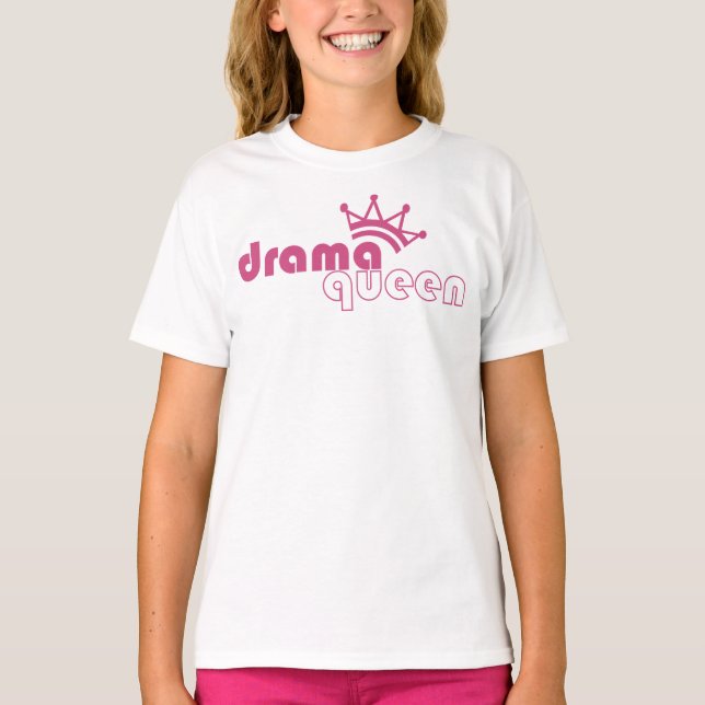 DramaQueen Grafisches T-Shirt (Vorderseite)