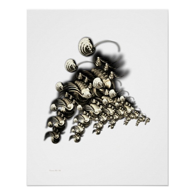 "Dramatique Requiem", Affiche Glossy (Devant)