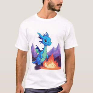 Dramatisch bewundernswert: Drachenschädel-Maskottc T-Shirt
