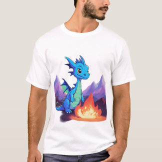 Dramatisch bewundernswert: Drachenschädel-Maskottc T-Shirt