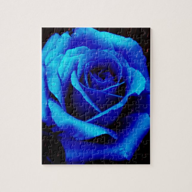Dramatisch Blaue Rose (Vertikal)