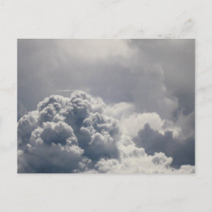 Dramatische Gewitterwolken Himmel Wetter Fotografi Postkarte