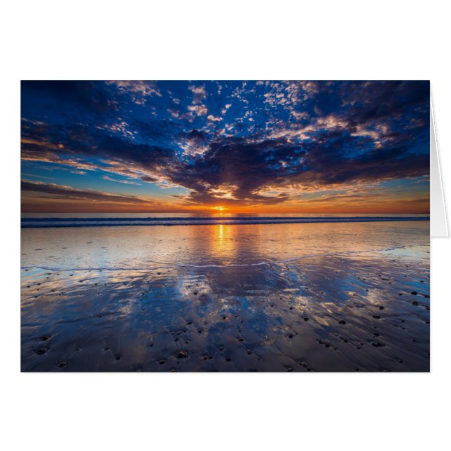 Dramatische Jahreszeit, Sonnenuntergang, CA (Vorderseite (Horizontal))