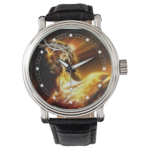 Dramatische Jesus Crucifixion Watch (mehrere Model Armbanduhr