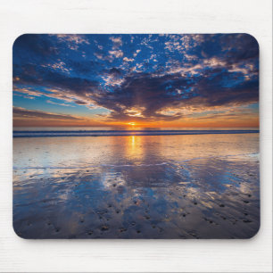Dramatische Meereslandschaft, Sonnenuntergang, CA Mousepad